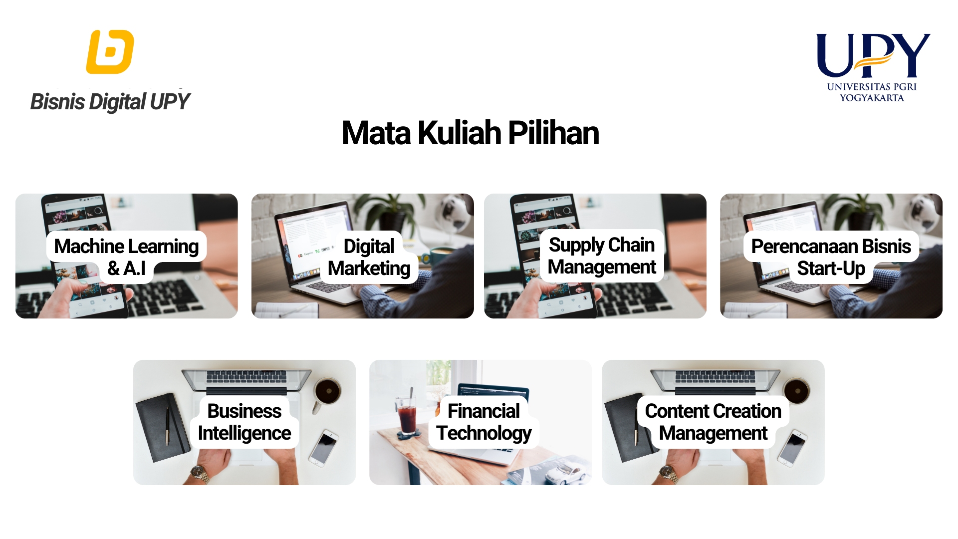 Mata Kuliah Pilihan di Bisnis Digital BisDig UPY